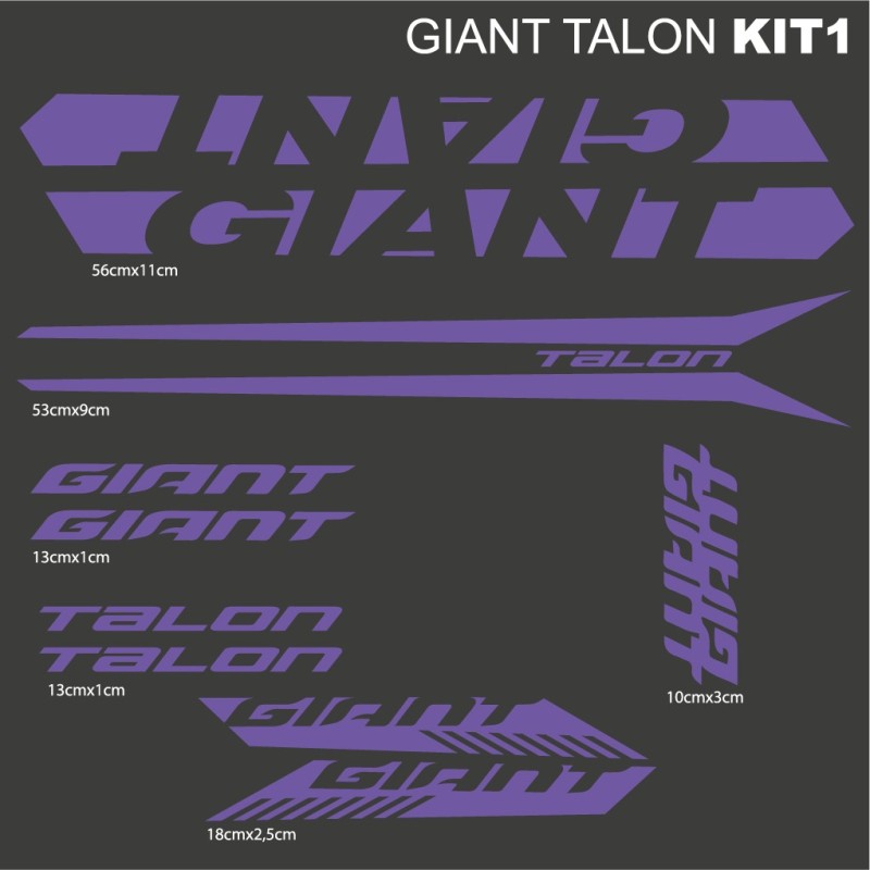 Giant Talon kit1