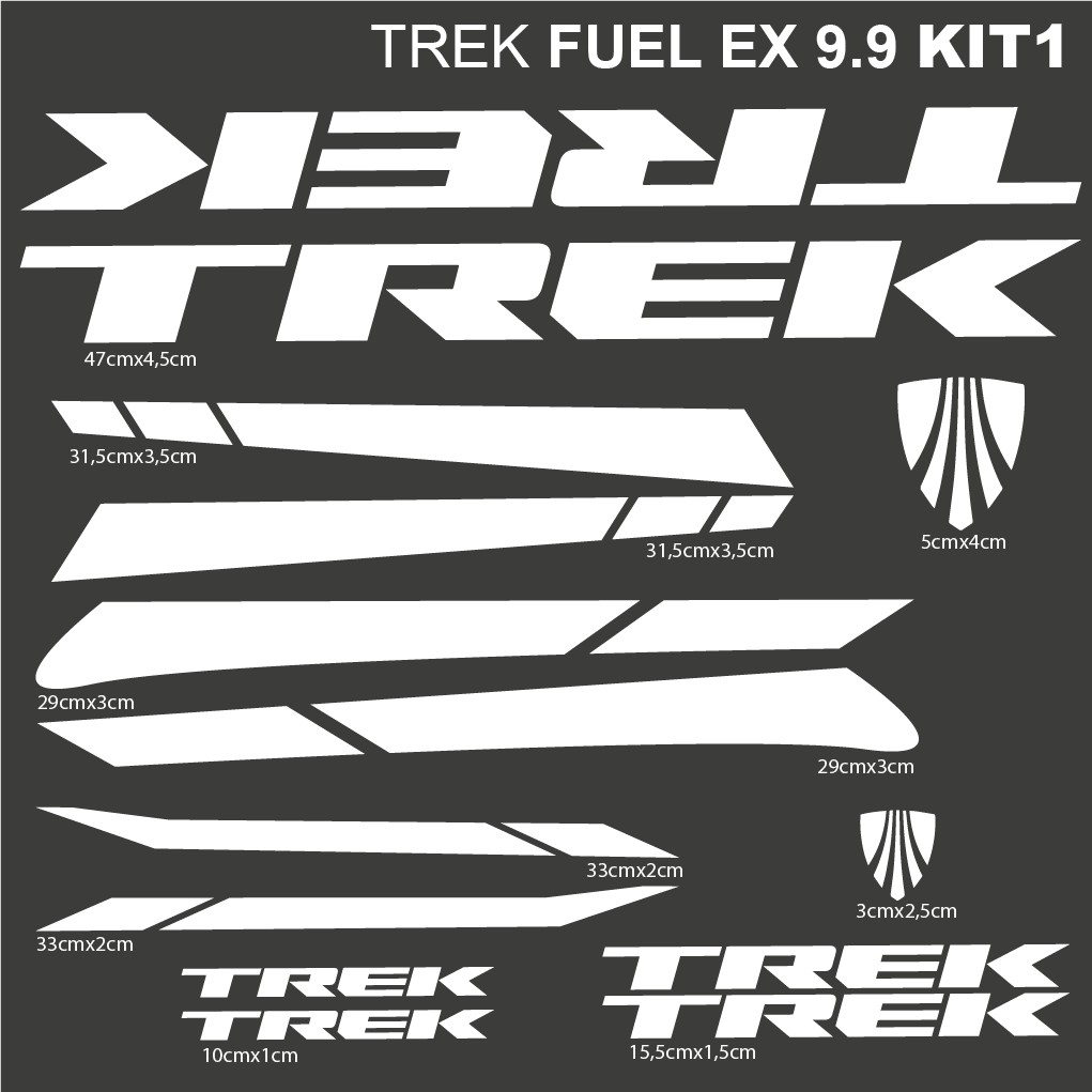 trek fuel ex decals