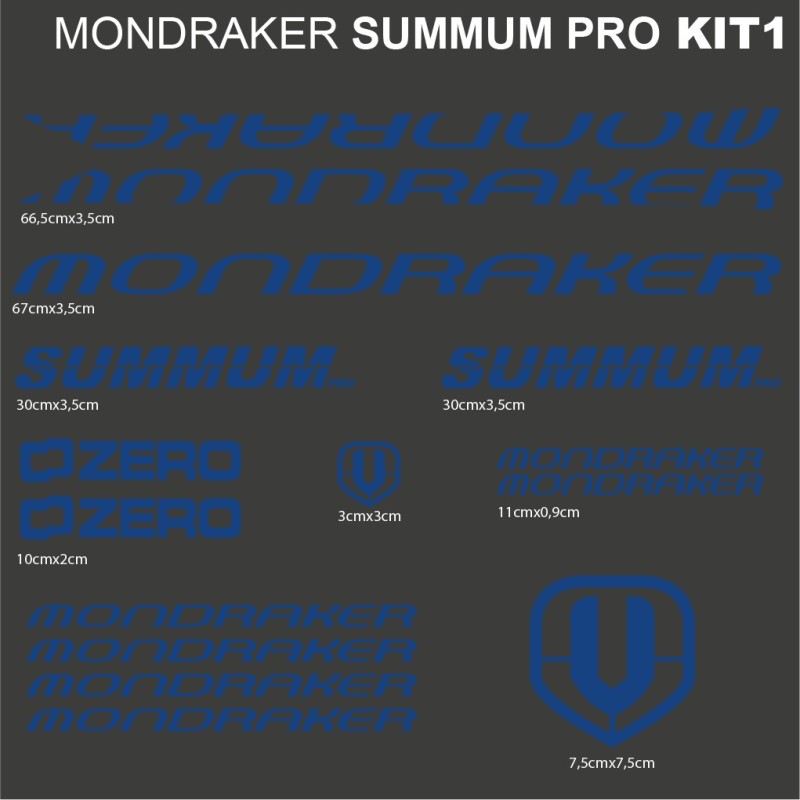 MONDRAKER SUMMUM CARBON PRO kit1