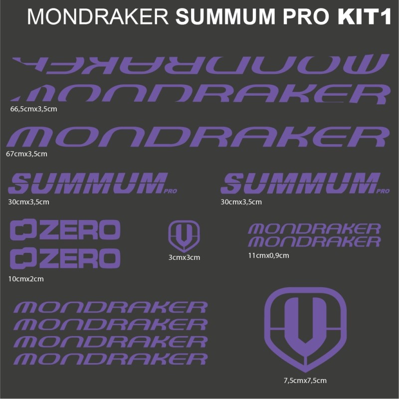 MONDRAKER SUMMUM CARBON PRO kit1