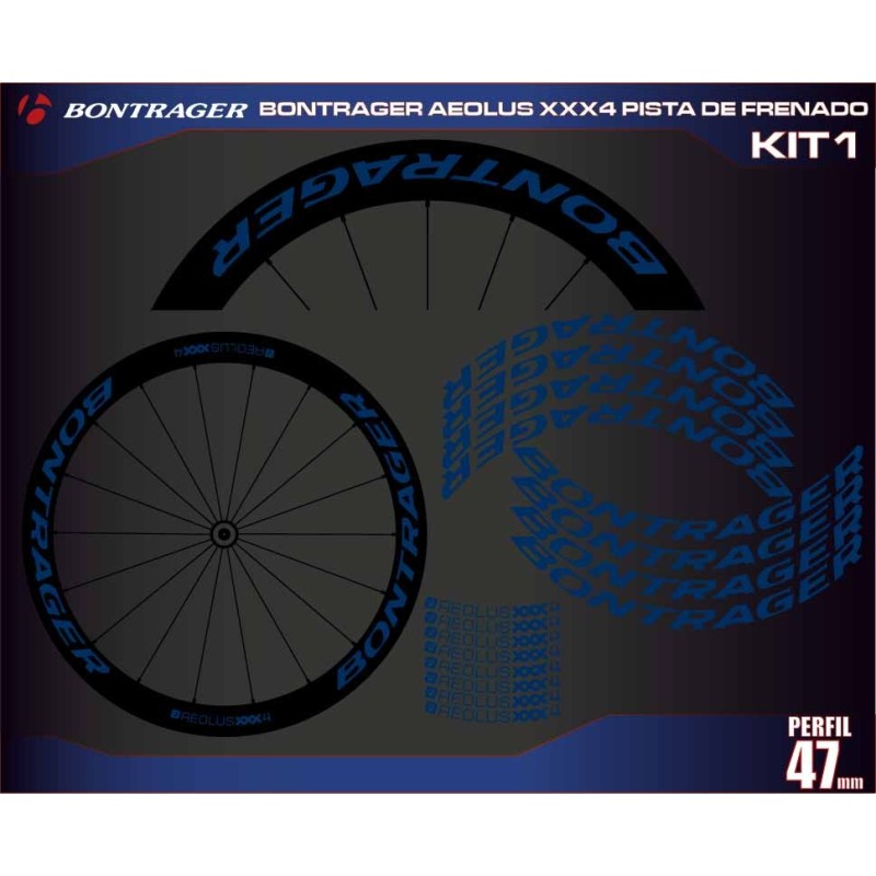 BONTRAGER AEOLUS XXX4 PISTA DE FRENADO KIT1