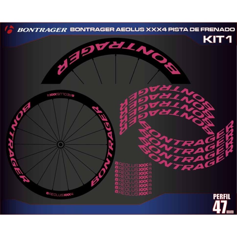 BONTRAGER AEOLUS XXX4 PISTA DE FRENADO KIT1