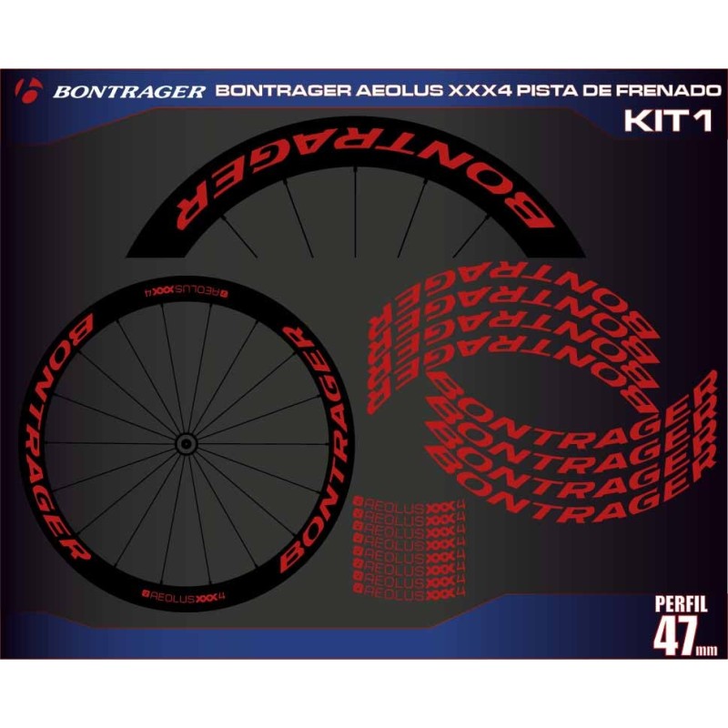 BONTRAGER AEOLUS XXX4 PISTA DE FRENADO KIT1