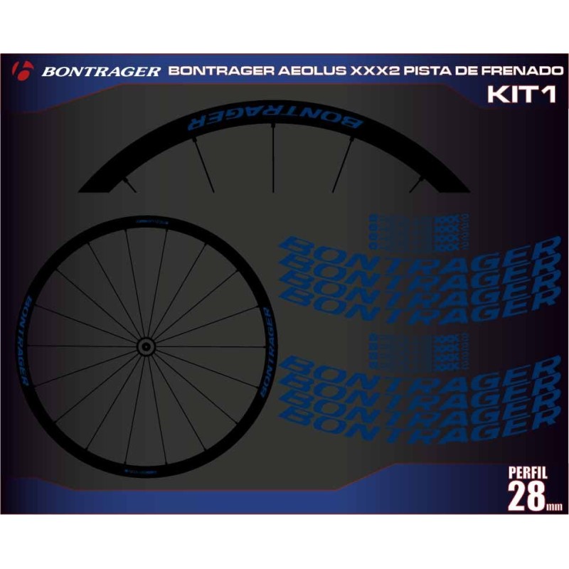 BONTRAGER AEOLUS XXX2 PISTA DE FRENADO KIT1