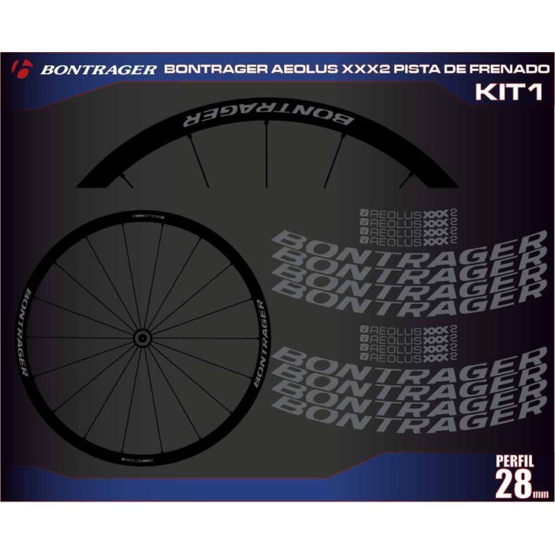 BONTRAGER AEOLUS XXX2 PISTA DE FRENADO KIT1