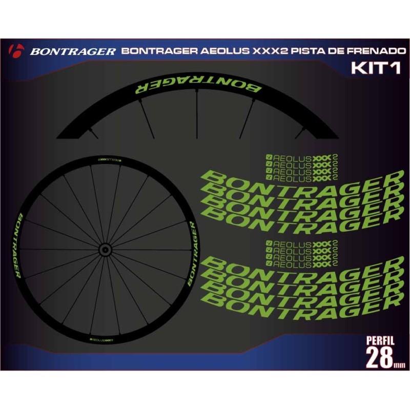 BONTRAGER AEOLUS XXX2 PISTA DE FRENADO KIT1