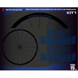 BONTRAGER PARADIGM ELITE PISTA DE FRENADO KIT1