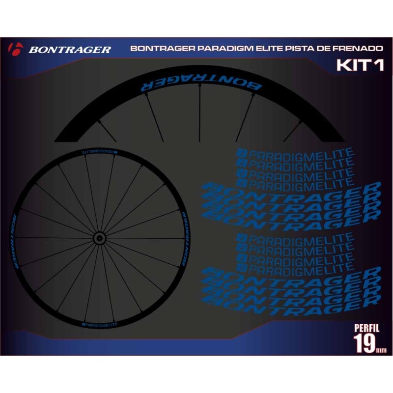 BONTRAGER PARADIGM ELITE PISTA DE FRENADO KIT1