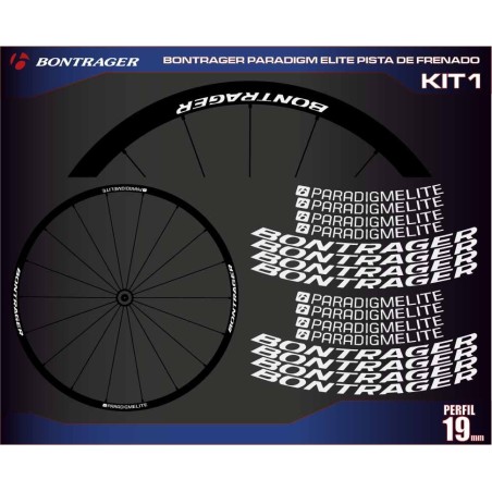 BONTRAGER PARADIGM ELITE PISTA DE FRENADO KIT1