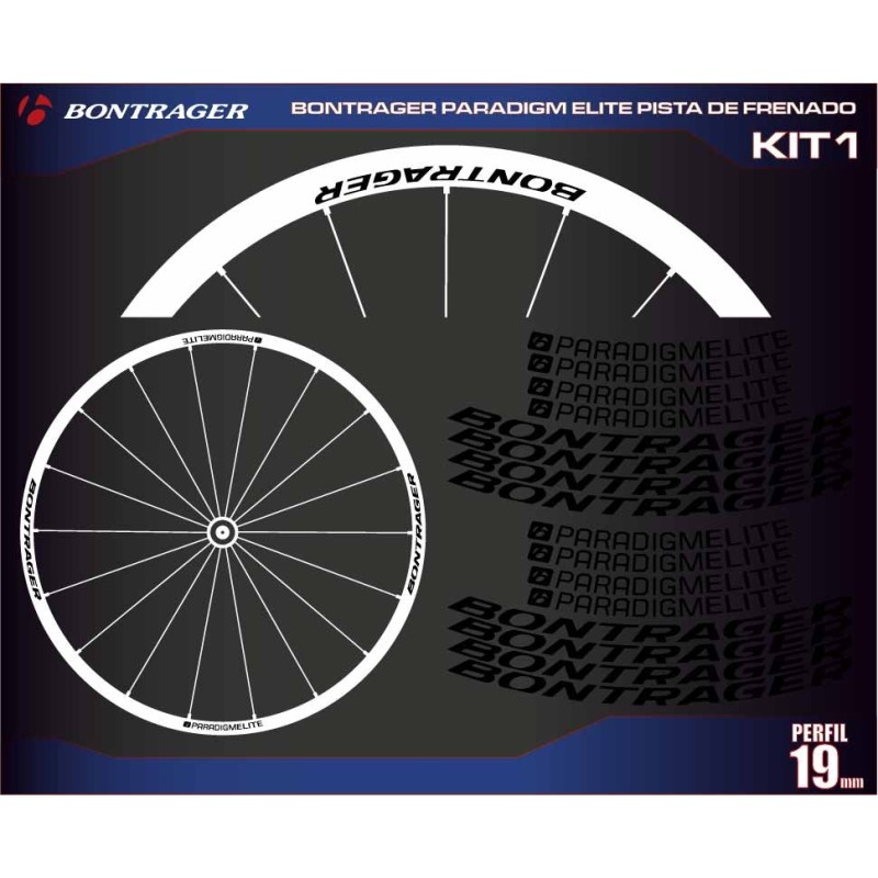 BONTRAGER PARADIGM ELITE PISTA DE FRENADO KIT1