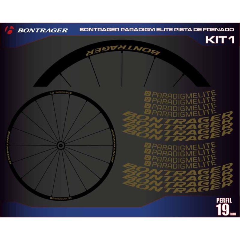 BONTRAGER PARADIGM ELITE PISTA DE FRENADO KIT1