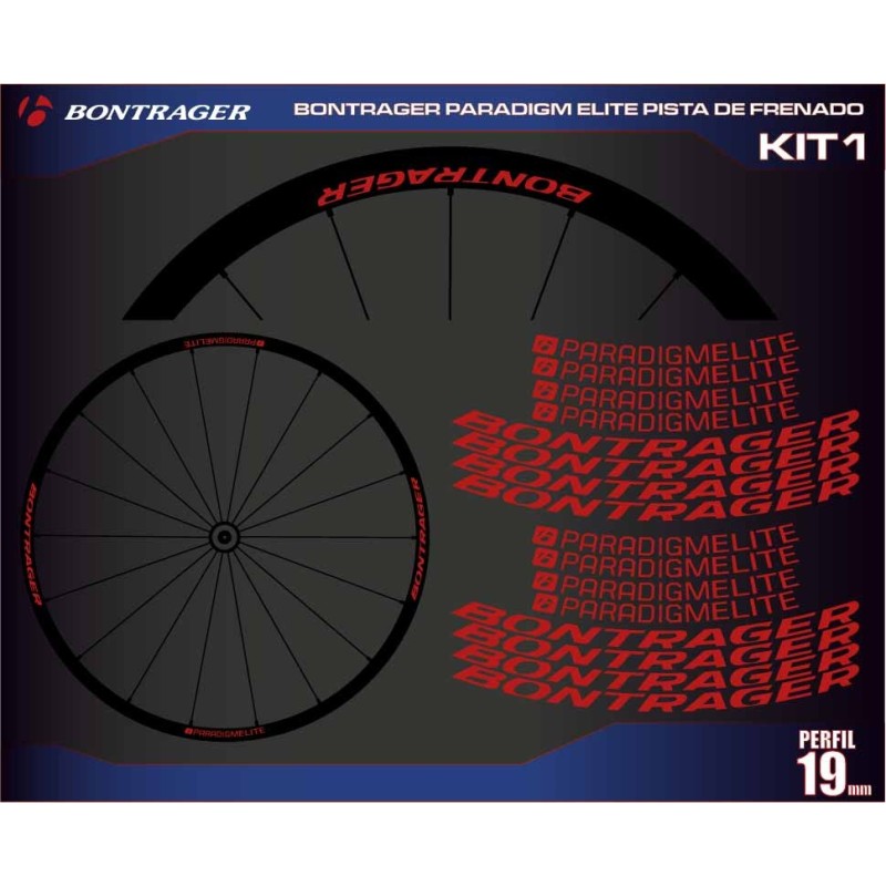 BONTRAGER PARADIGM ELITE PISTA DE FRENADO KIT1