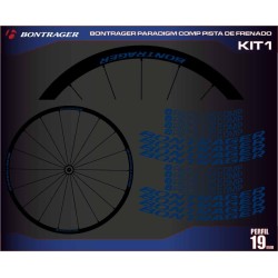 BONTRAGER PARADIGM COMP PISTA DE FRENADO KIT1