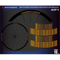 BONTRAGER PARADIGM COMP PISTA DE FRENADO KIT1