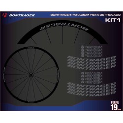 BONTRAGER PARADIGM PISTA DE FRENADO KIT1