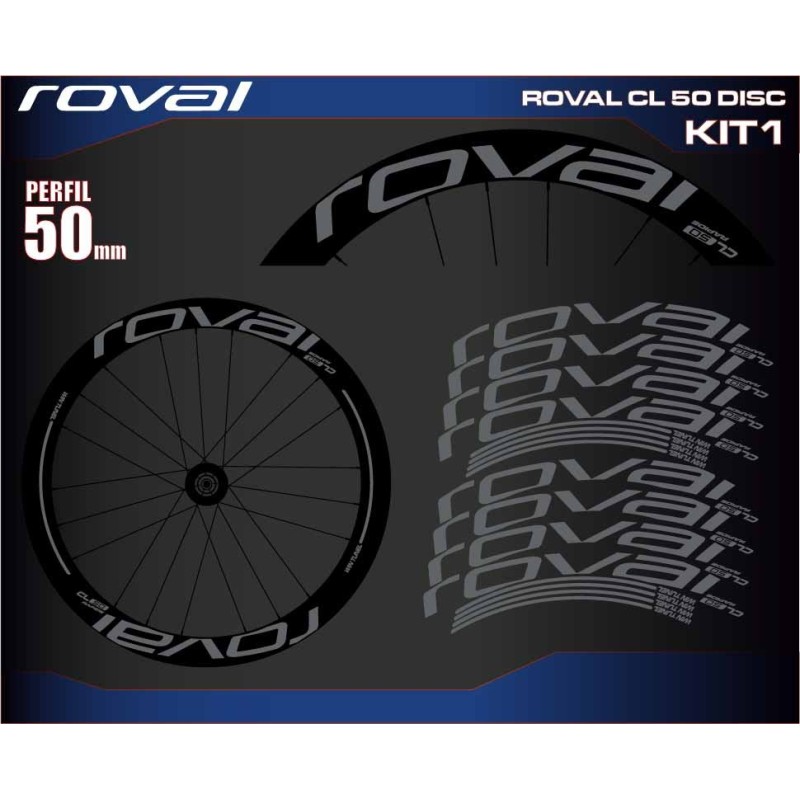 ROVAL CL50 DISC KIT1