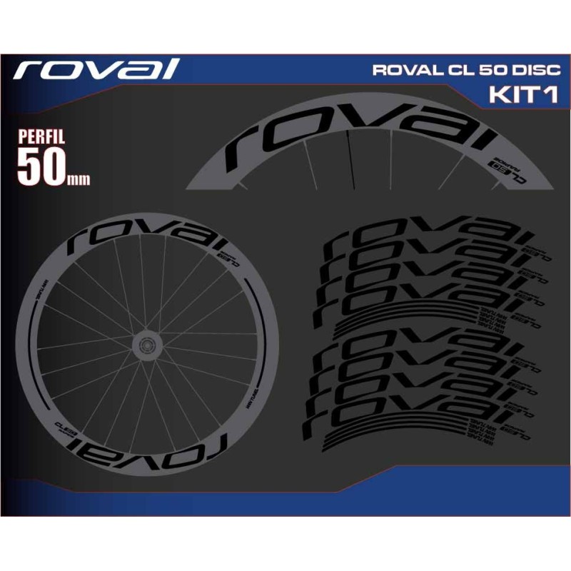 ROVAL CL50 DISC KIT1