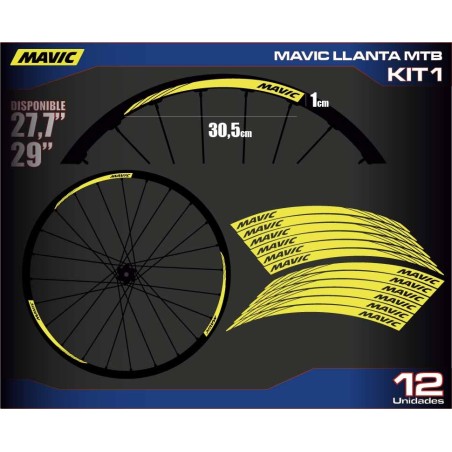 MAVIC LLANTA MTB 29" KIT1