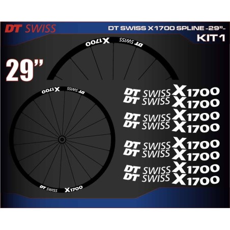 DT SWISS X1700 SPLINE 29" KIT1
