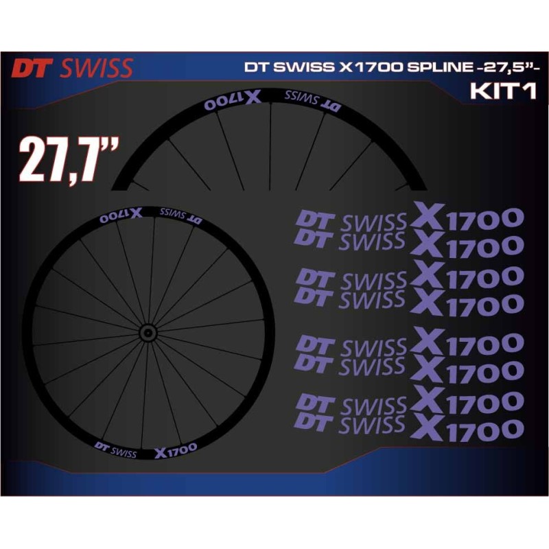 DT SWISS X1700 SPLINE 27,5" KIT1