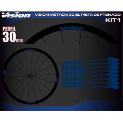 VISION METRON 30 SL PISTA DE FRENADO KIT1