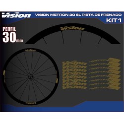 VISION METRON 30 SL PISTA DE FRENADO KIT1