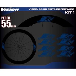 VISION SC 55 PISTA DE FRENADO KIT1