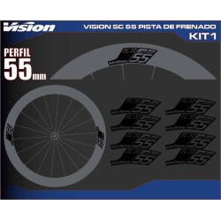 VISION SL 55 PISTA DE FRENADO KIT1