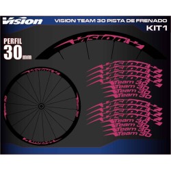 VISION TEAM 30 PISTA DE FRENADO KIT1