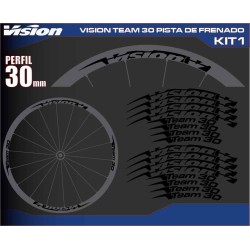 VISION TEAM 30 PISTA DE FRENADO KIT1