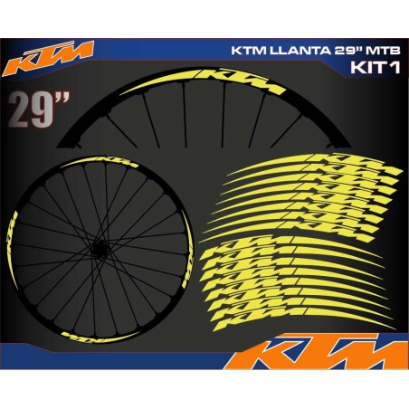 KTM LLANTA 29" KIT1