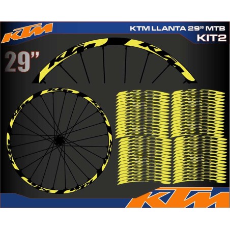 KTM LLANTA 29" KIT2