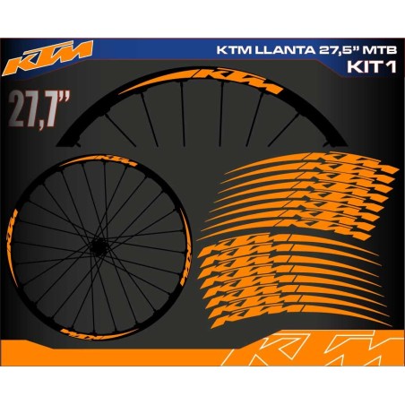 KTM LLANTA 27,5" KIT1