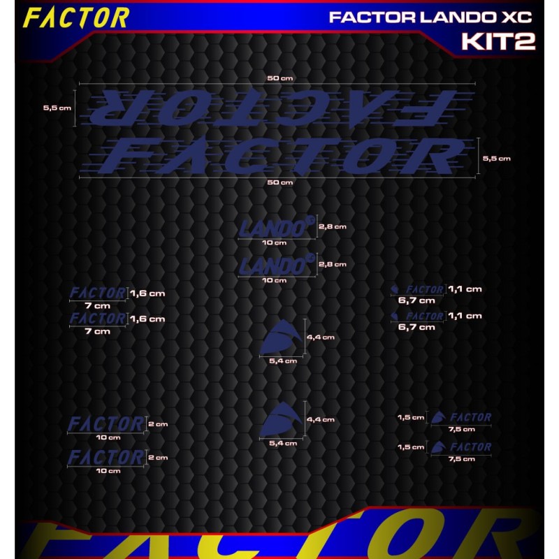 Factor Lando xc Kit2