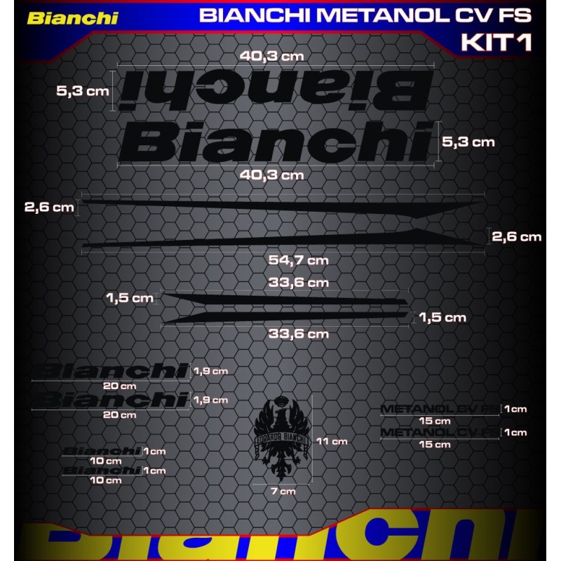 Bianchi Metanol Cv Fs Kit1