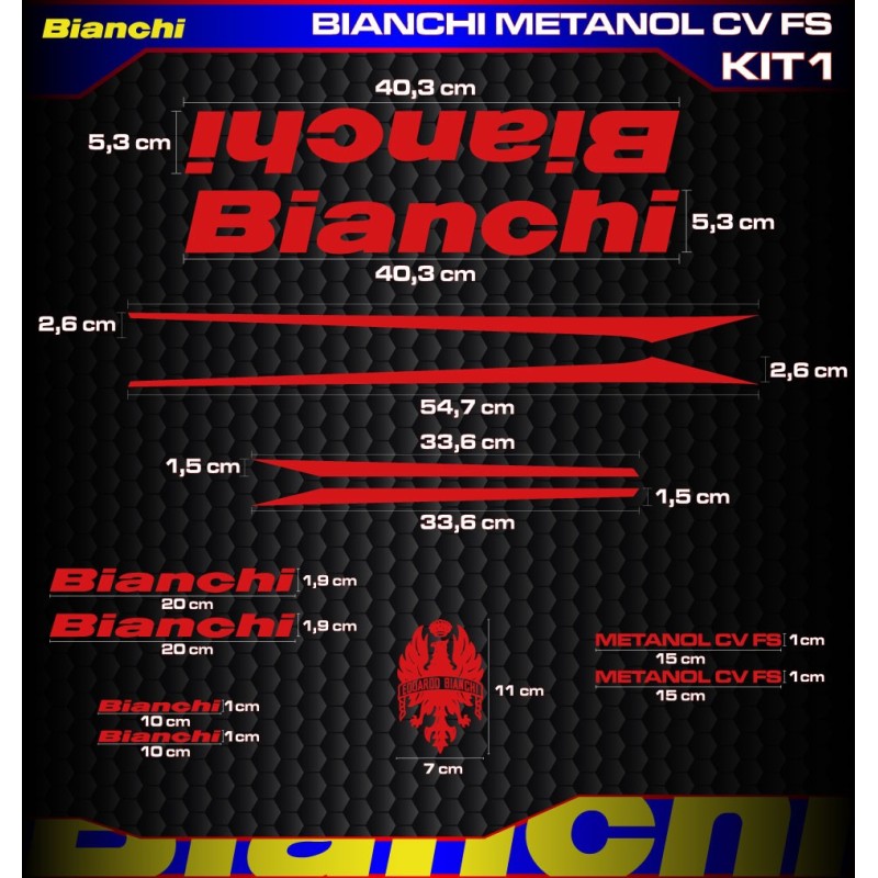 Bianchi Metanol Cv Fs Kit1