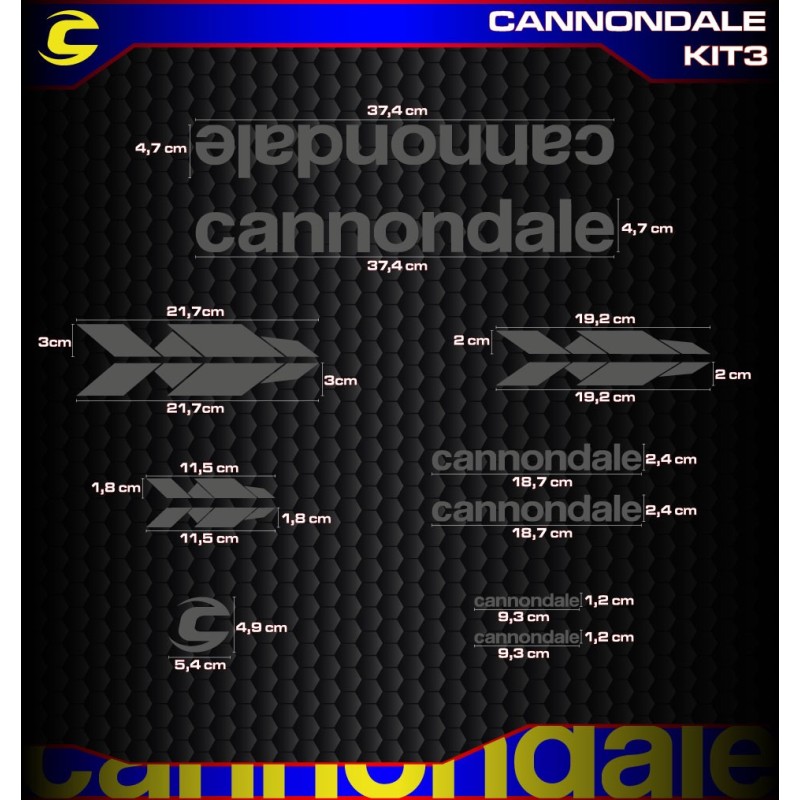 CANNONDALE KIT3