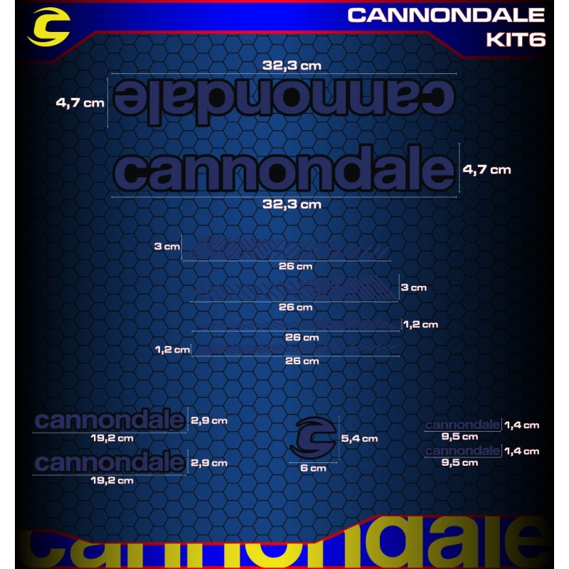 CANNONDALE KIT6