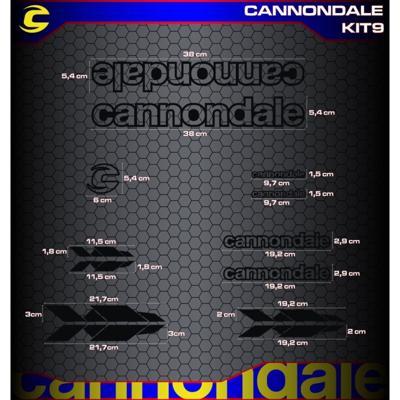 CANNONDALE KIT9