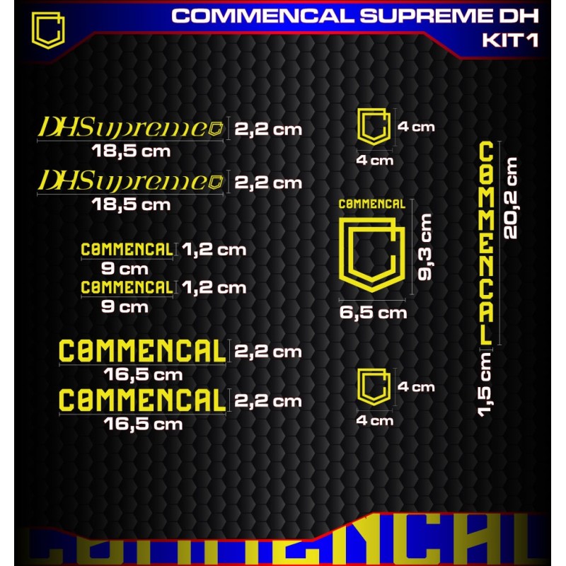 COMMENCAL SUPREME DH Kit1