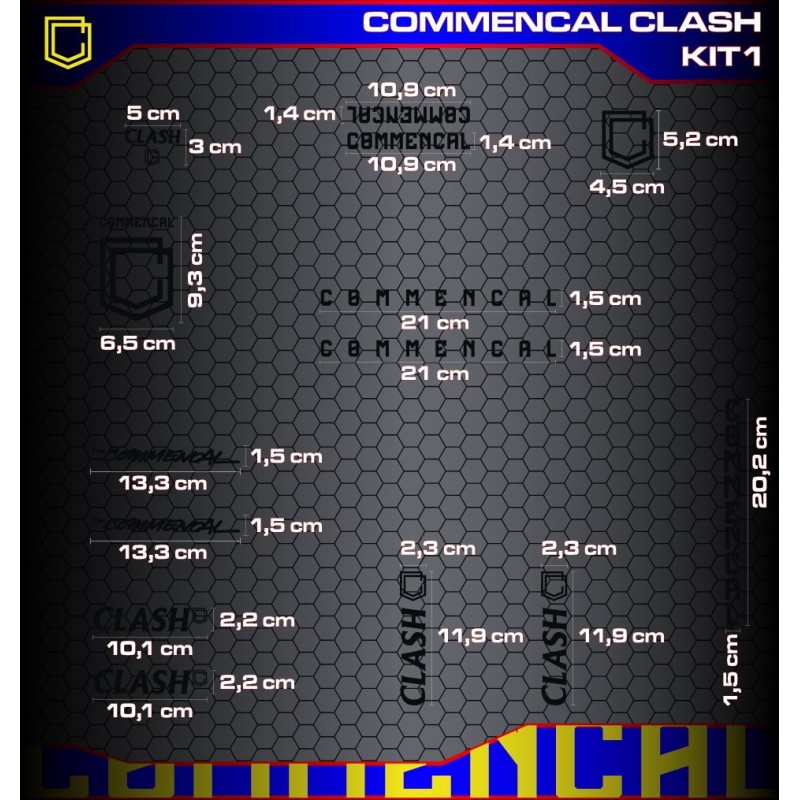 COMMENCAL CLASH Kit1