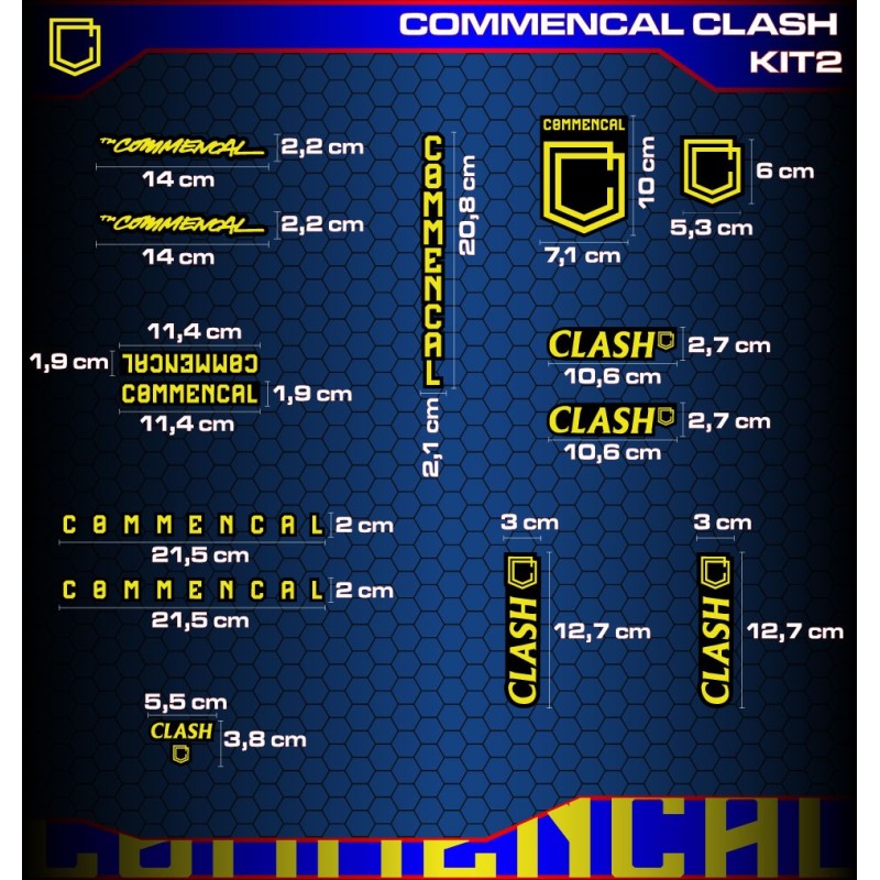 COMMENCAL META CLASH Kit2
