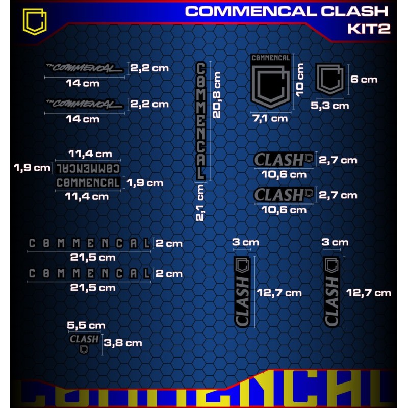 COMMENCAL META CLASH Kit2