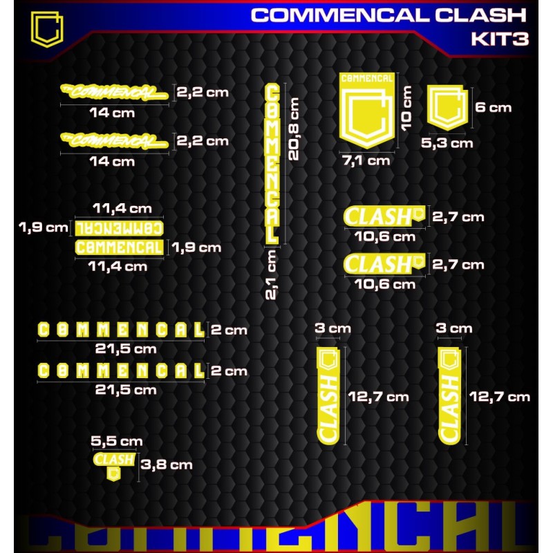 COMMENCAL META CLASH Kit3