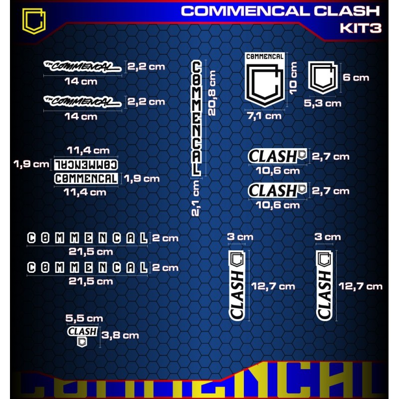 COMMENCAL META CLASH Kit3