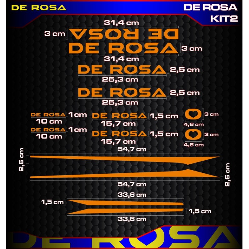 DE ROSA Kit2