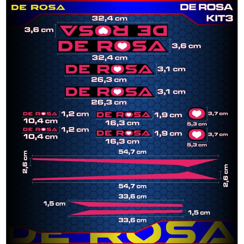 DE ROSA Kit3