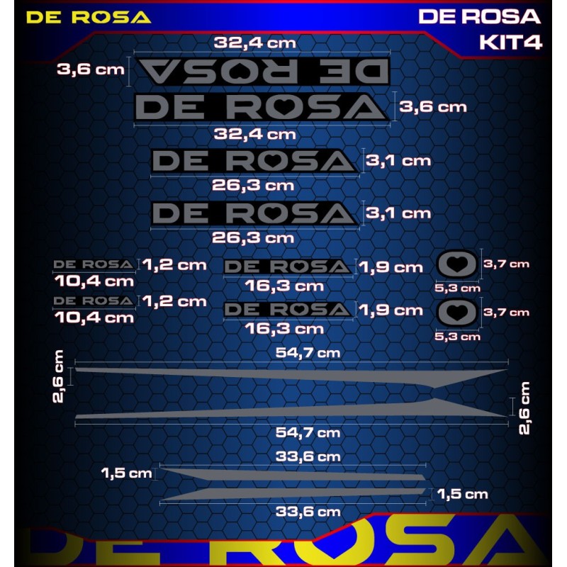 DE ROSA Kit4