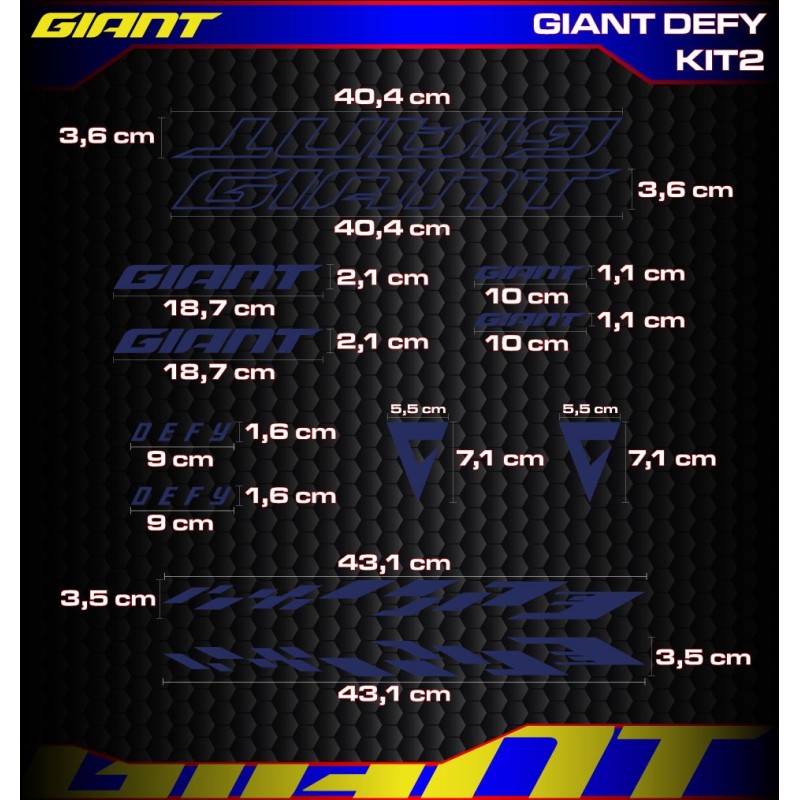 GIANT DEFY Kit2
