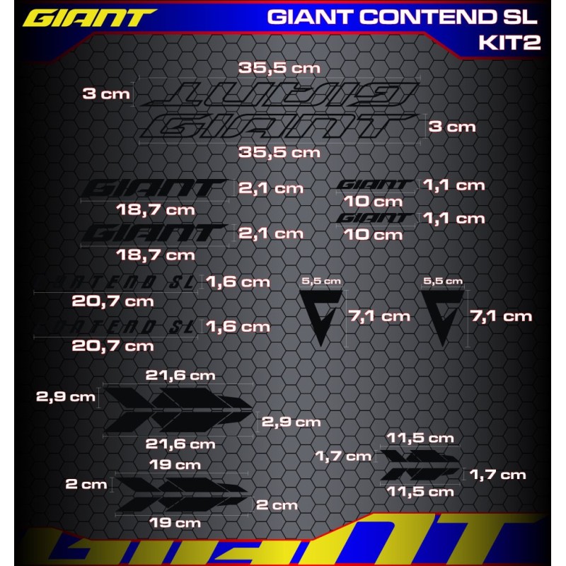 GIANT CONTEND SL Kit2